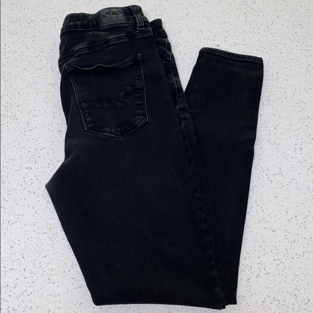 Black American Eagle jeans